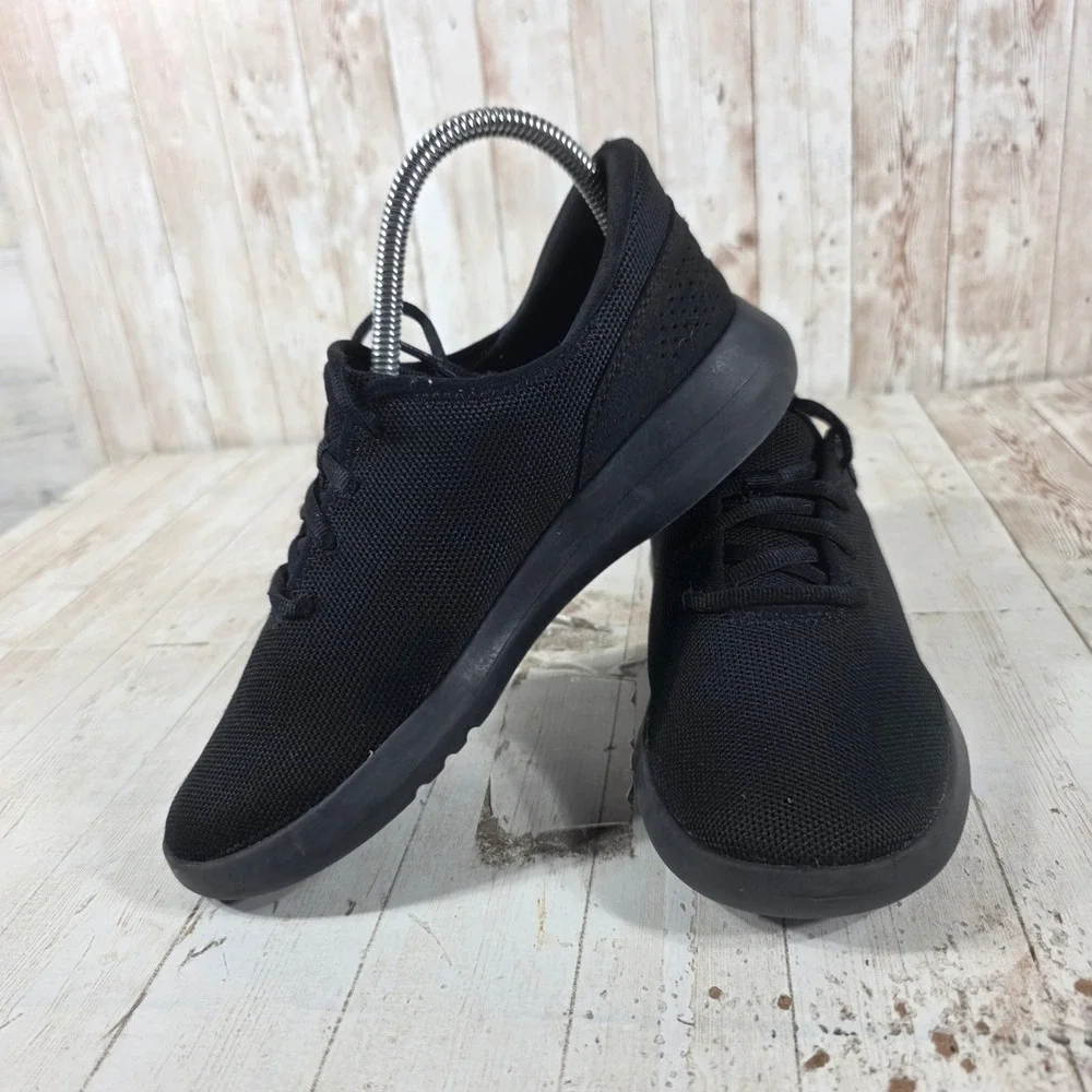 Kizik Madrid Eco Black‎ Hands-Free Slip On Sneakers Womens 7 Mens 5.5